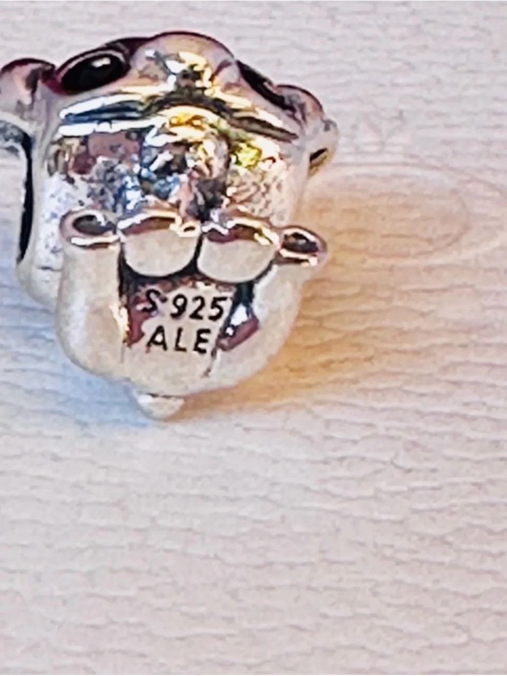 7 Pandora Silver Multicolor Enamel Pet Character Charm Set new with out tags